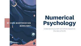 What is numerical psychology?