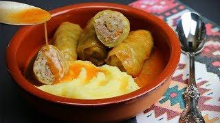 „Sarma“ Krautrouladen nach Balkanart - Lahana Sarması - Stuffed cabbage rolls