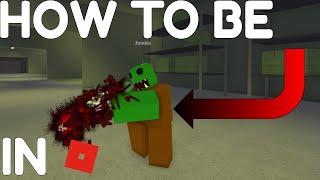 How to become a Zombie with a gun in ROBLOX Zombie Attack!