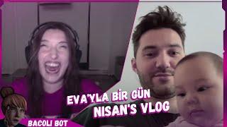 Pqueen - "EVA'YLA BİR GÜN - Nisan's Vlog" İzliyor (Nisan Hakan)