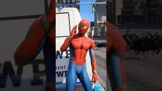 SPIDER-MAN SAVING SHE-HULK #spiderman #gta5 #shorts