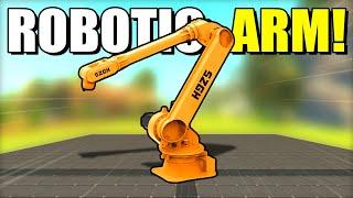 Robotics Engineer Builds a Proper Robot Arm in Scrap Mechanic!