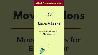 4 Best Elementor Addons #htmega #moveaddons #elementorpagebuilder