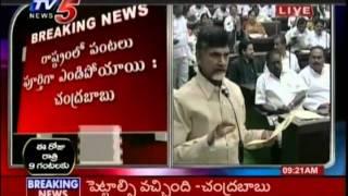 Telugu News - Chandrababu Answering Danam Nagender Comments (TV5)