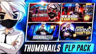  [ PLP]Epic Free Fire Thumbnail PLP Pack | Make Thumbnail In Pixelab Mobile 