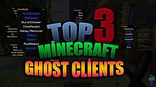 TOP 3 FREE GHOST CLIENT DOWNLOAD 1.8.9 | MINECRAFT 2021