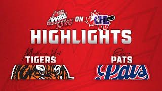 Medicine Hat Tigers at Regina Pats 11/01 | WHL Highlights 2024-25