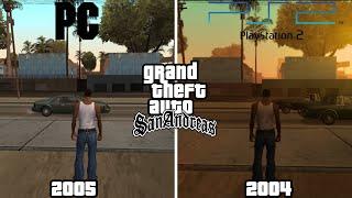 GTA San Andreas PC VS PS2 - Diferencias entre las versiones de PC y PS2 De GTA SA I Con Felipearci12