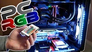 DIE BESTE RGB BELEUCHTUNG FÜR EUREN PC | TUTORIAL | PC RGB BELEUCHTUNG EINBAUEN