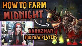 How to Solo Run Karazhan: Fiery Warhorse & Midnight MountNew Player Guide Step by Step Walkthrough