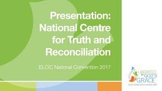 Presentation from the National Centre for Truth and Reconciliation