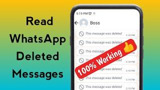 Recover Deleted WhatsApp Messages in Seconds | How To Read WhatsApp Deleted Messages