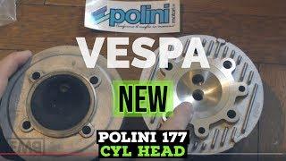 vespa POLINI 177 new cylinder head UNBOXing / FMPguides - Solid PASSion /