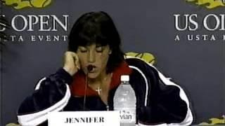 1999 Jennifer Capriati US Open statement