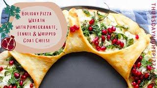Holiday Pizza Wreath Recipe from Thursday Night Pizza
