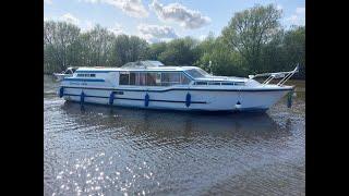 Aquafibre 38 Lowliner for sale at Norfolk Yacht Agency