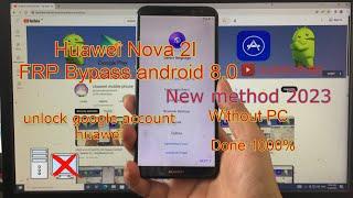 Huawei Nova 2i Android 8.0 FRP Bypass | Remove GoogLe Account Huawei Nova 2i | Without pc