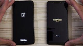 OnePlus 6T vs Pocophone F1 - Speed Test!