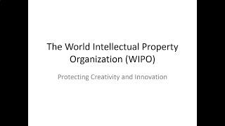 Understanding the World Intellectual Property Organization WIPO  A Complete Overview