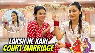 LAKSH NE KARI COURT MARRIAGE || MALIK VLOGS