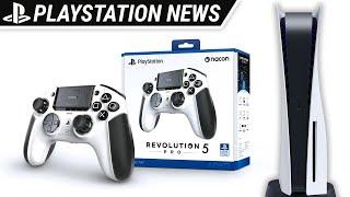 Новый геймпад с магнитными датчиками холла - Nacon Revolution 5 Pro | Новости PlayStation