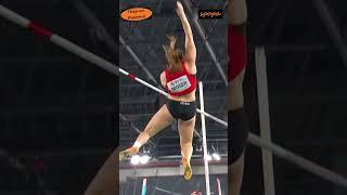 WOW: Angelica MOSER Fail ️️ #WorldIndoorChampionships #Nanjing25 #final #polevault #spopaW