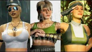 SONYA Evolution Skins Costumes MK1 - MK1 Mortal Kombat 1