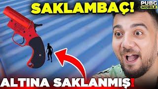 SAKLAMBAÇ ama HERKES KÜÇÜK!  İŞARET FİŞEĞİ KADAR!  PUBG Mobile