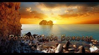 Разбор слова Божьего 04.06.2024г.