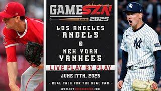 GameSZN: Angels vs. Yankees LIVE PLAY BY PLAY - 06/17/25