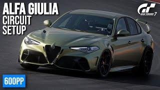 GT7 | Alfa Giulia GTAm | 600 PP Circuit / Grip Tune Setup!