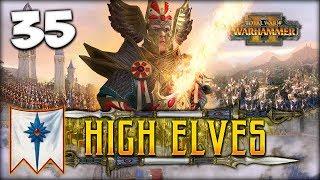 DRAGON SIEGE OF NAGGAROND! Total War: Warhammer 2 - High Elves Campaign - Tyrion #35