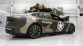 Un auto extraordinario: SS Customs Tesla Model S TeslaVets Project