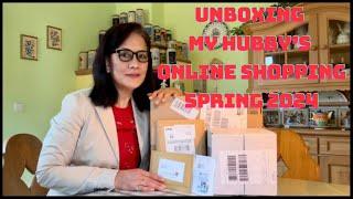 UNBOXING MY HUBBY’S ONLINE SHOPPING SPRING 2024 || JEAN LENNERTZ