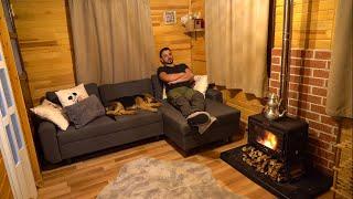 My Quiet Life in a Wooden House with My Dog - Cooking - Asmr