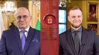 Foreign Minister's of Poland and Lithuania on the occasion of 230 anniversary of #May3Constitution