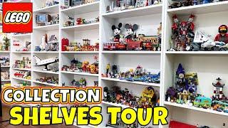 Tour of my LEGO Collection & Display Shelves