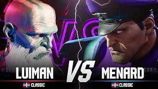 SF6 LuiMan20 (Dhalsim) vs MenaRD (M.Bison) Street Fighter 6