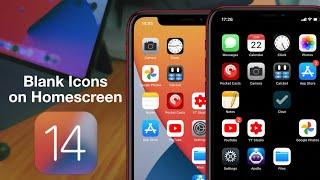 How to create blank spaces on the home screen using iOS 14 Widgets