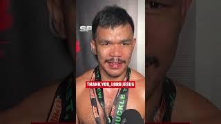 Rolando Dy is kept humble by his faith  #BKB #BareKnuckle