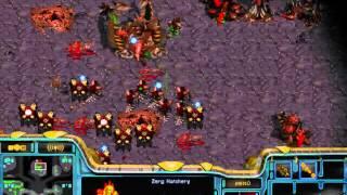 StarCraft: Brood War gameplay Elitemxsniper & Gabriel410GM vs 2 Zergs CPU (Con voces) parte 5