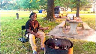 Living In My Van I I Cooking & Campfire