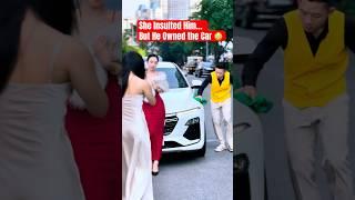 She Insulted the Car Cleaner… But He Owned the Car  #ONEMAN #KindnessMatters #HumblePower #repsect