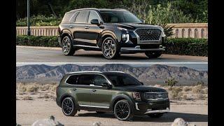 Hyundai Palisade vs Kia Telluride 2021 Comparison