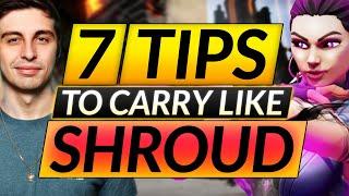 Shroud's 7 MOST BROKEN TIPS to be a VALORANT GOD - SECRET AIM Tricks and SPOTS - Pro Guide