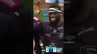 A Captain's Try From Siya Kolisi #rugby #entertainment #sports #springboks