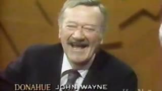 Phil Donahue interviews John Wayne (1976)