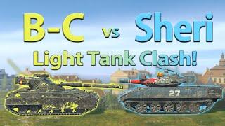 WOT Blitz Face Off || B-C 25 t vs Sheridan