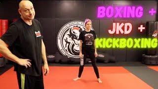 Blending Boxing, Jun Fan Jeet Kune Do and Kickboxing