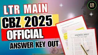 LTR MAIN CBZ OFFICIAL ANSWER KEY OUT